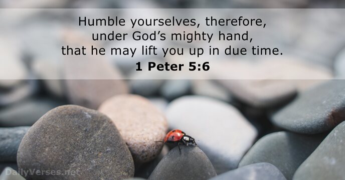 1 peter 5 6 10 commentary