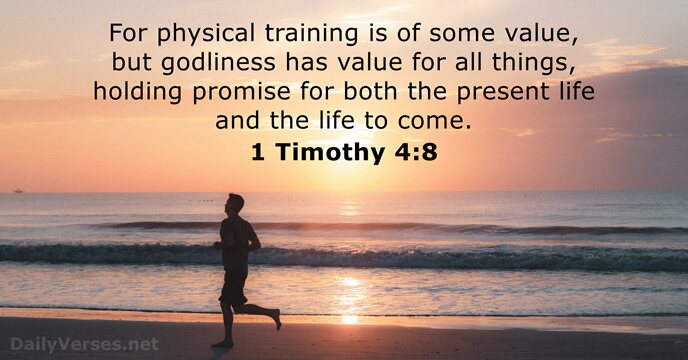 6 Bible Verses about 'Exercise' - WEB & NIV - DailyVerses.net