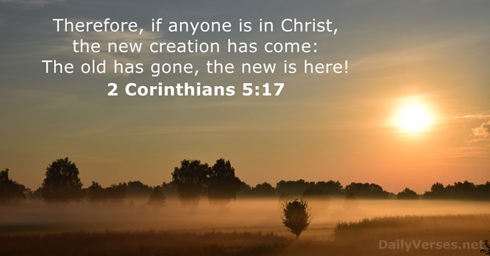 2 Corinthians 5:17