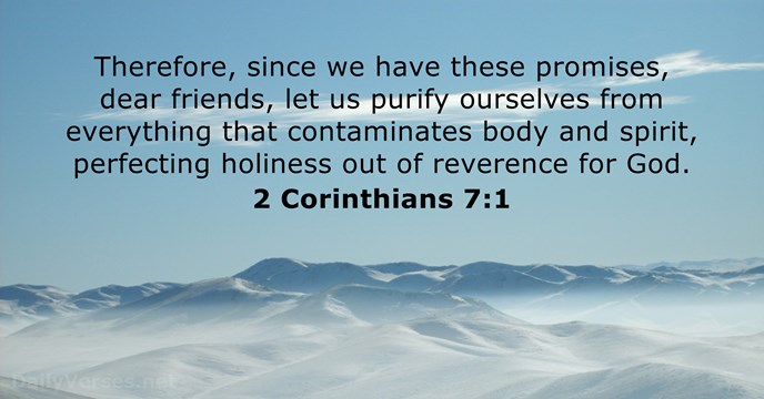 2 Corinthians 7:1