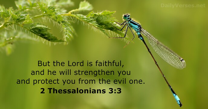 2 Thessalonians 3:3