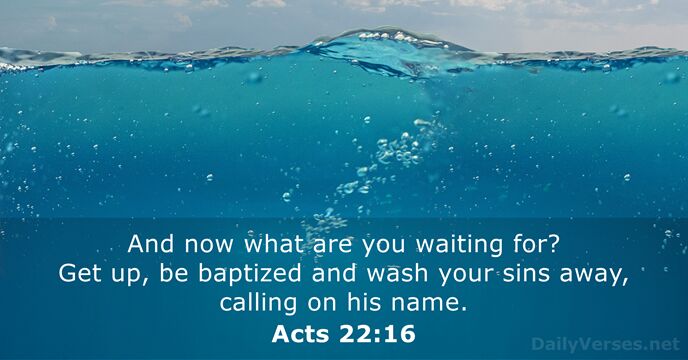 Acts 22:16