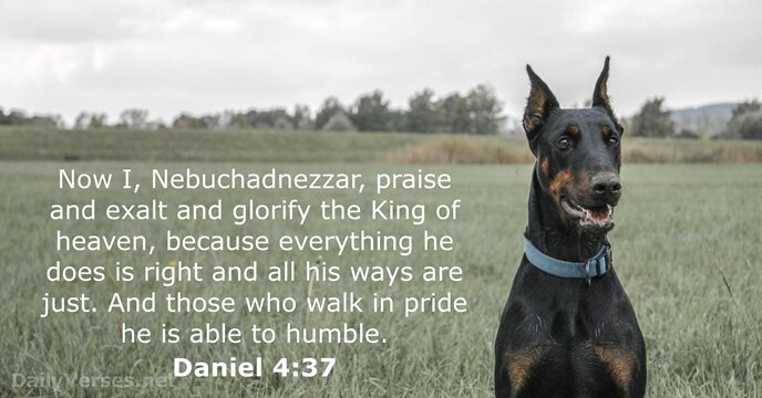 Daniel 4:37