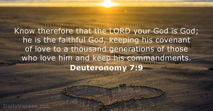 Deuteronomy 7:9