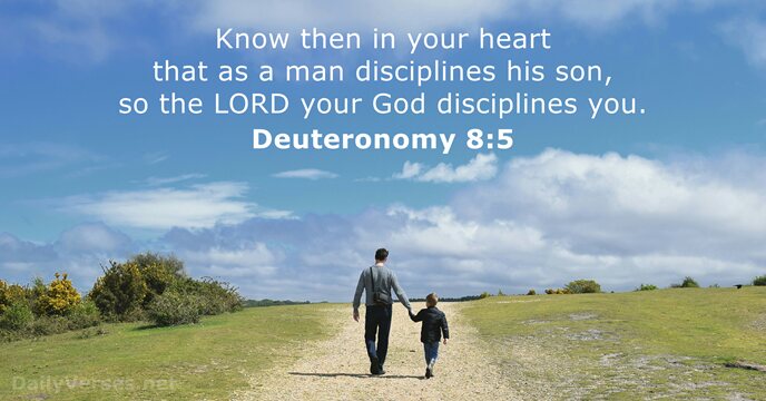 Deuteronomy 8:5