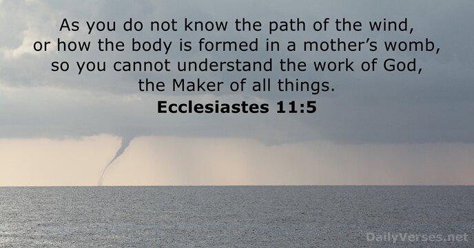 Ecclesiastes 11:5