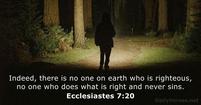 Ecclesiastes 7:20