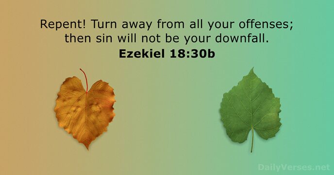 Ezekiel 18:30b