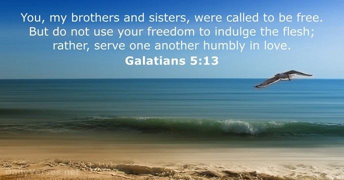 Galatians 5:13