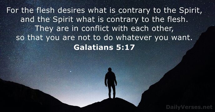 Galatians 5:17