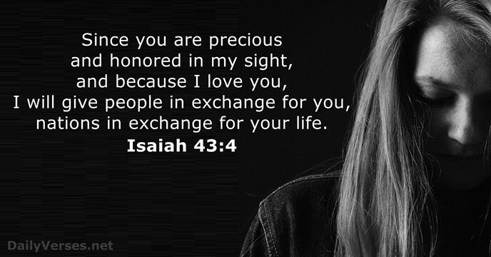 Isaiah 43:4