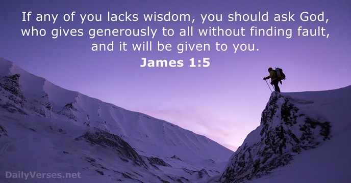 James 1 5 KJV Bible Verse Of The Day DailyVerses