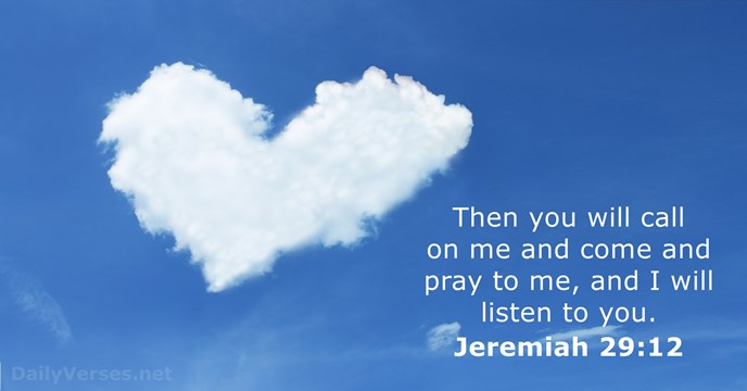 Jeremiah 29:12