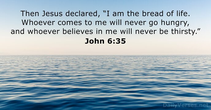 John 6:35