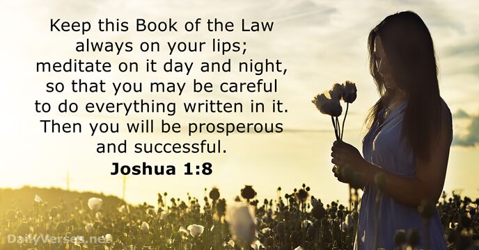 Joshua 1:8