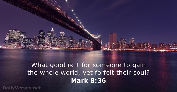 Mark 8:36