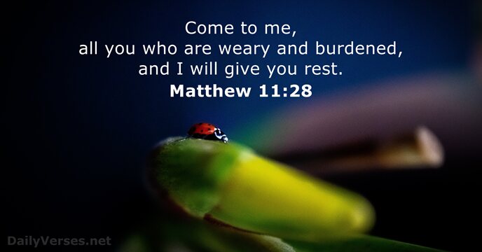 Matthew 11:28