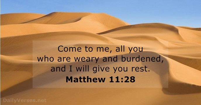 Matthew 11:28