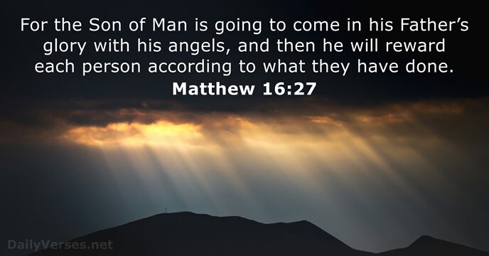 Matthew 16:27