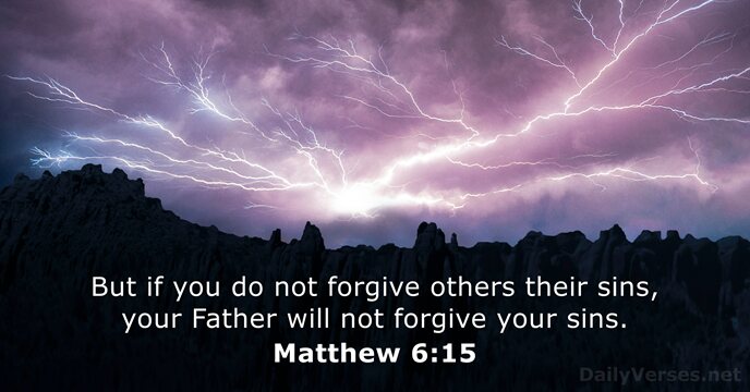 Matthew 6:15