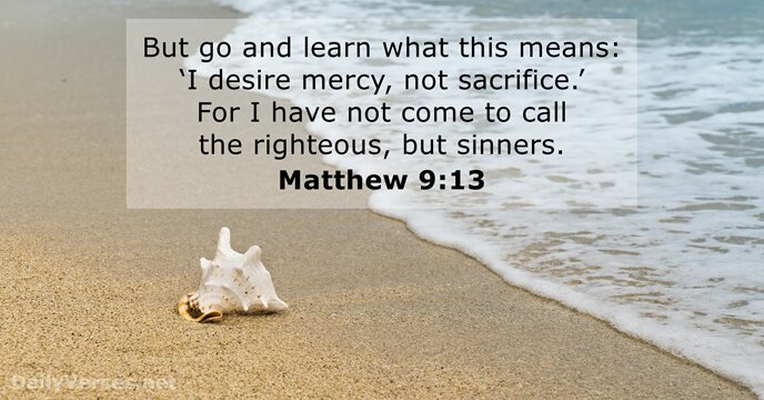 December 8 2022 Bible Verse Of The Day Matthew 9 13 DailyVerses