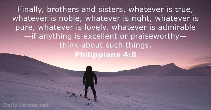 Philippians 4:8