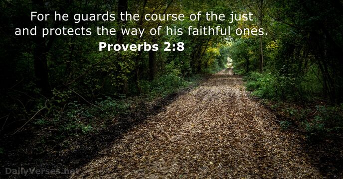 Proverbs 2:8
