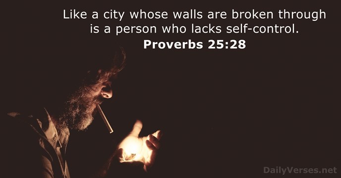 Proverbs 25:28