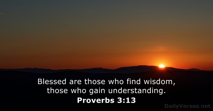 Proverbs 3:13