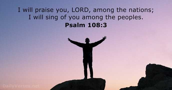 Psalm 108:3