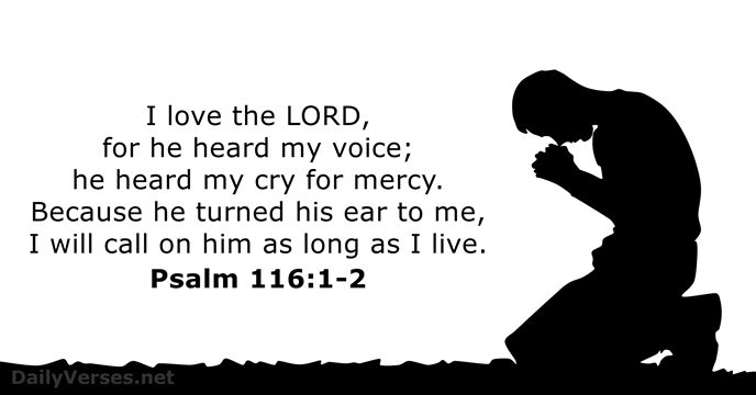 Psalm 116:1-2