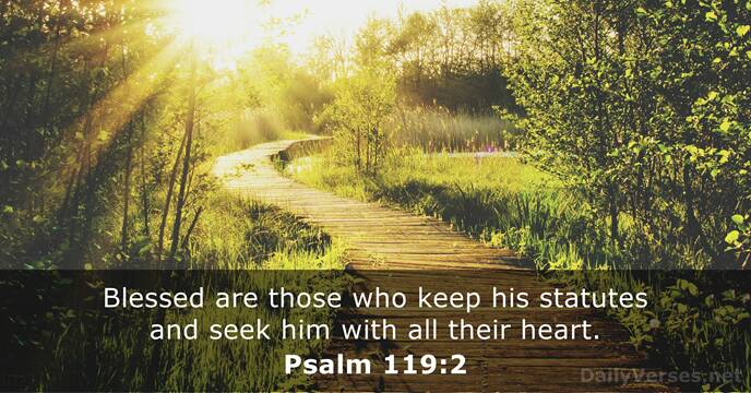 Psalm 119:2