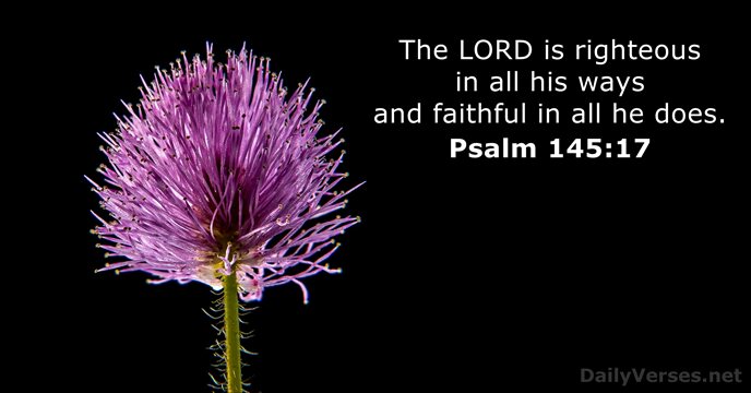 Psalm 145:17