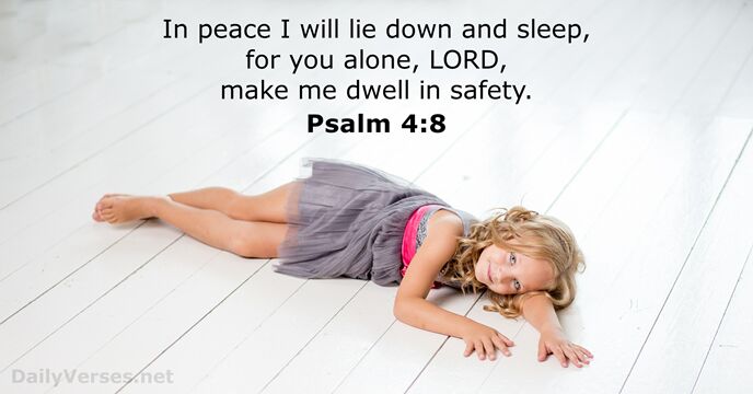 Psalm 4:8