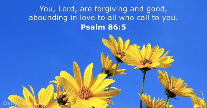 Psalm 86:5