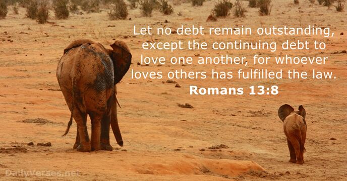 Romans 13:8