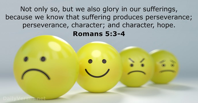 romans 5 3-4 meaning