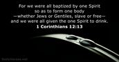 1 Corinthians 12:13