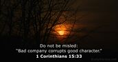 1 Corinthians 15:33