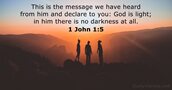 1 John 1:5