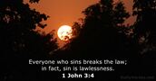 1 John 3:4