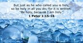 1 Peter 1:15-16