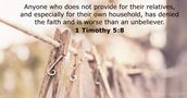 1 Timothy 5:8