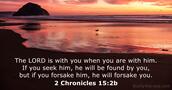 2 Chronicles 15:2b