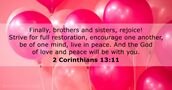 2 Corinthians 13:11