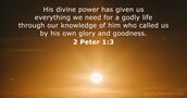 2 Peter 1:3