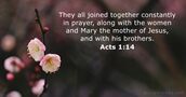 Acts 1:14