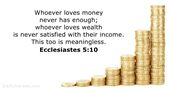 Ecclesiastes 5:10