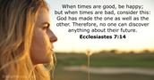 Ecclesiastes 7:14