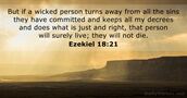 Ezekiel 18:21